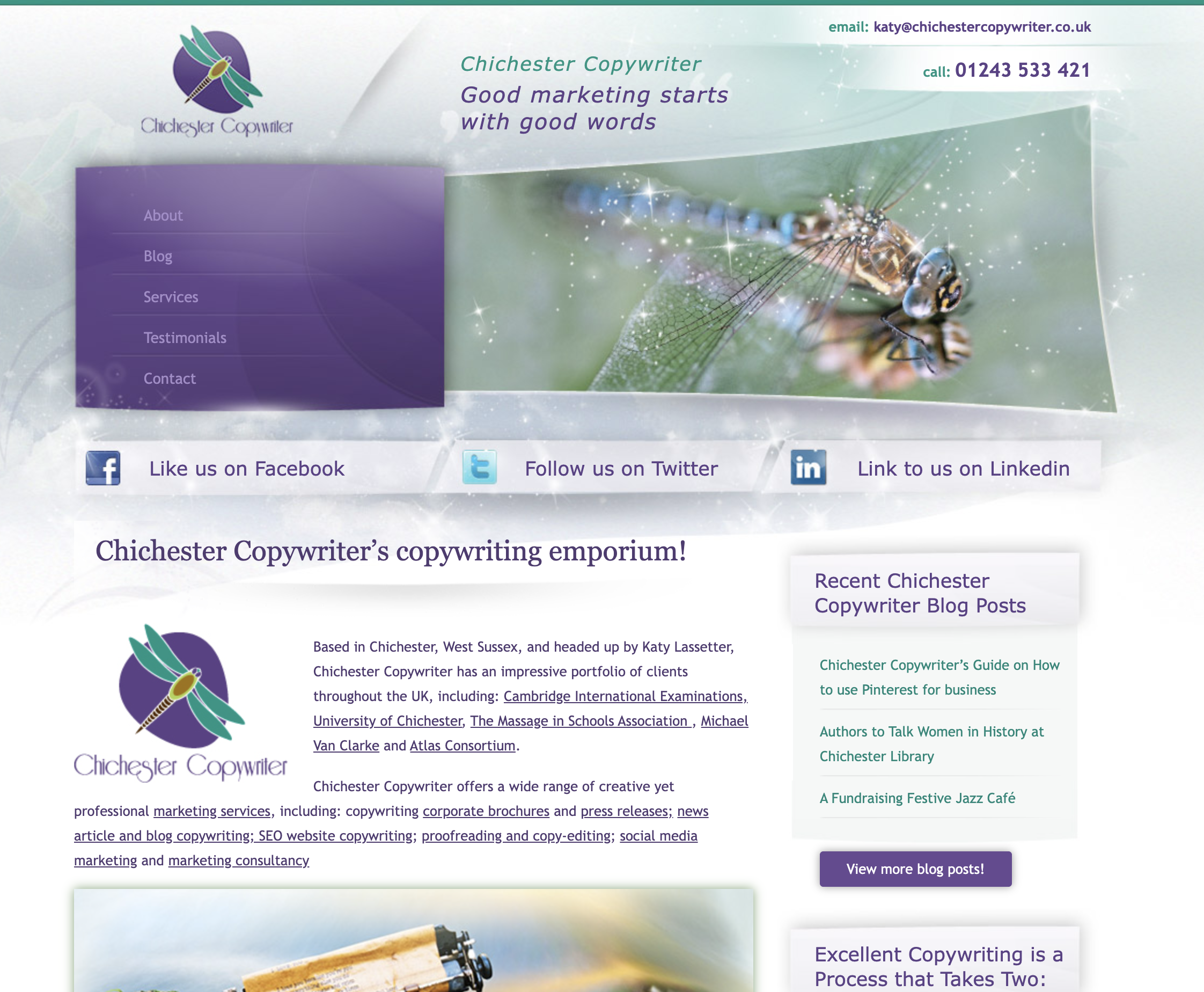 Chichester Copywriter