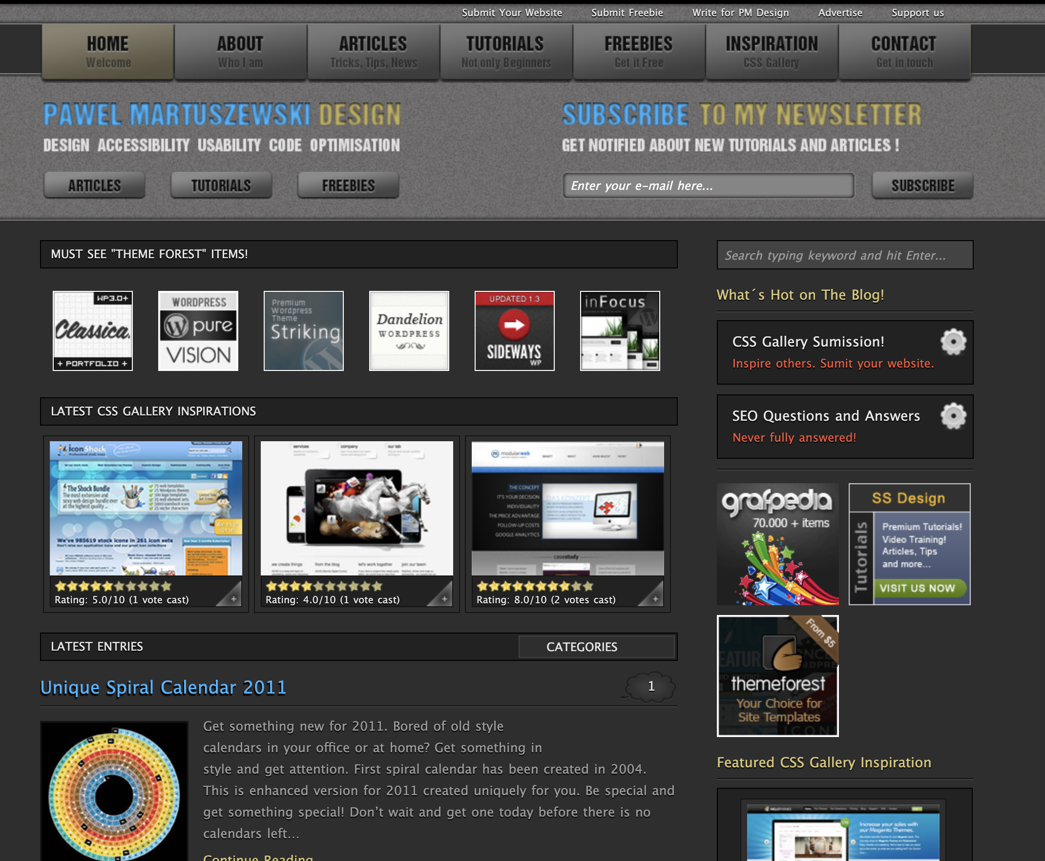 Pawel Martuszewski Design Blog